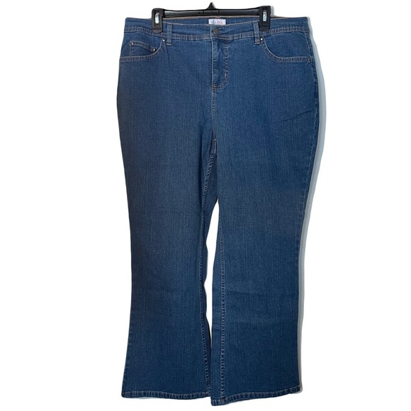 d&CO. Denim Company women’s Plus 20WP jeans excellent condition - Picture 1 of 6